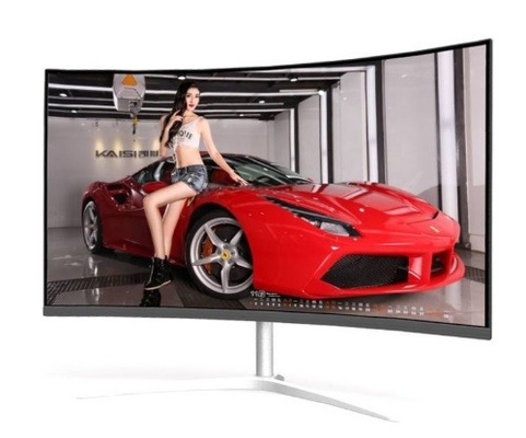 3.7KG tout dans un PC en format large a courbé l'affichage à cristaux liquides 24 écrans de l'affichage à cristaux liquides TV HD de pouce grands