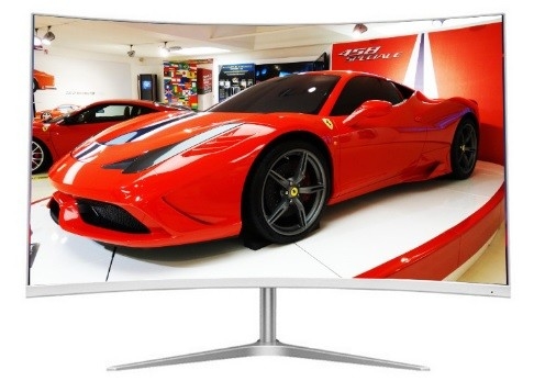 Affichage à cristaux liquides multi incurvé en format large Smart TV de but du contraste dynamique TV 4K