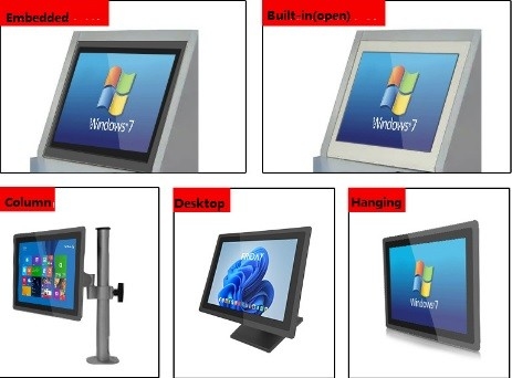 disque transistorisé 32G industriel tout dans une conception de protection de montée subite d'écran tactile de PC