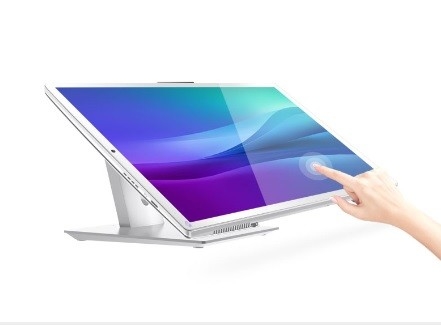 Bureau d'écran tactile du Groupe des Dix d'Intel