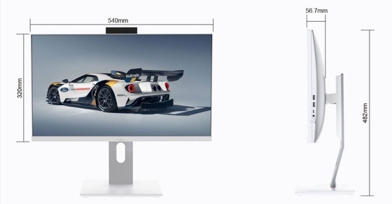 Bureau tout dans une génération du PC I5 10ème 178 affichage rétro-éclairé de la caméra DIY LED de degré
