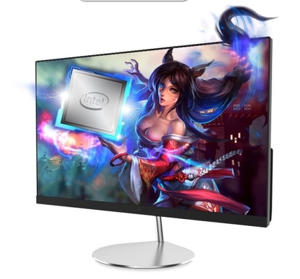 Angle visuel de 178 degrés blanc tout dans un PC de bureau 23,8&quot; 1920x1080 250nits