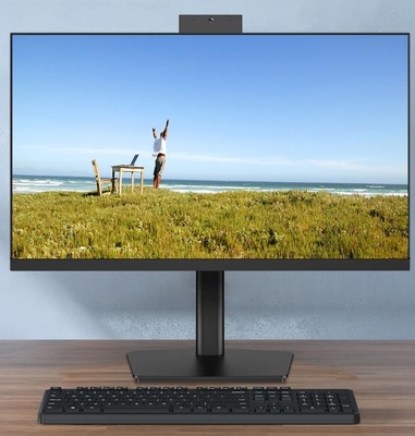 PC de bureau 23,8&quot; de l'écran tactile AIO de puissances en chevaux DDR4 RAM Support Dual HD 2,5&quot; disque transistorisé M.2