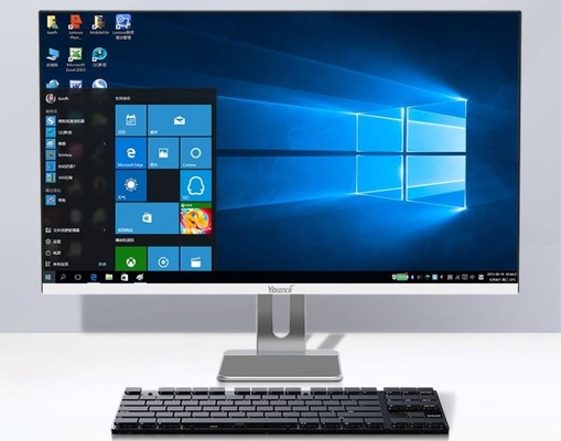 Tout en un ordinateur à écran tactile avec support en alliage d'aluminium d'ABS grand angle visuel de 178º