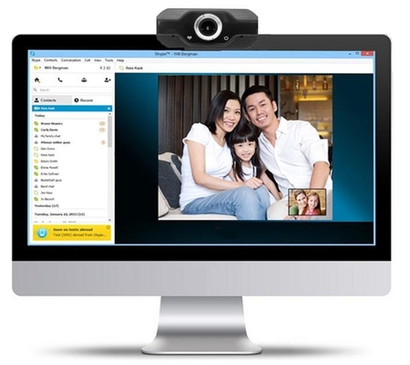 Compatibilité de la webcam haute définition OEM 1080P avec le système Windows / Mac OS / Android / Linux