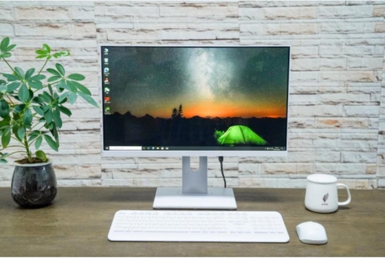 L'alimentation électrique de 90W tout en un ordinateur de bureau de 23,8 pouces avec un angle visuel de 178o