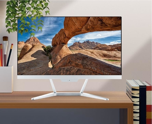 23.8 &quot; PC AIO de bureau 256G Disque dur Win 10 16G RAM Avec 250 nits de luminosité