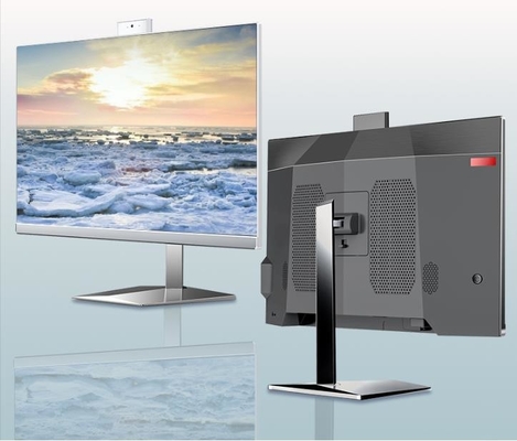 Temps de réponse de 2 ms PC de bureau AIO I7 avec angle de support de 0o-45o et 7.8KG N.W.