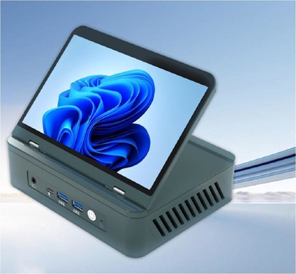 Mini-ordinateur intégré en argent de 7 pouces avec port d'affichage VGA 16G RAM I3 -10ème